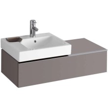 Тумба платина глянец 89 см Geberit iCon 840492000