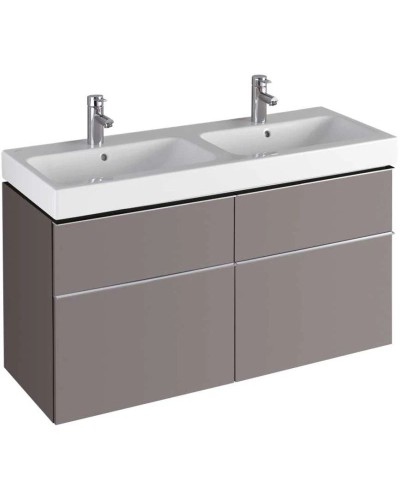 Тумба платина глянец 119 см Geberit iCon 840522000