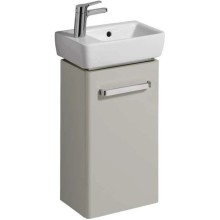 Тумба светло-серый глянец/светло-серый матовый 34,8 см Geberit Renova Compact 862041000