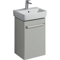 Тумба светло-серый глянец/светло-серый матовый 40 см Geberit Renova Compact 862046000