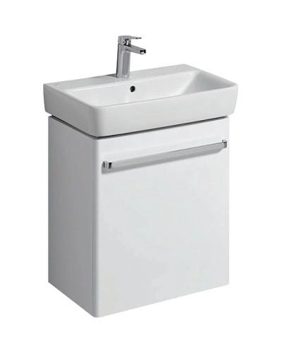 Тумба белый глянец/белый матовый 55 см Geberit Renova Compact 862060000