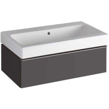 Тумба темно-серый матовый 74 см Geberit iCon 841276000