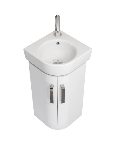 Тумба белый глянец/белый матовый 30х30 см Geberit Renova Compact 862132000