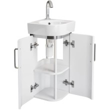 Тумба белый глянец/белый матовый 30х30 см Geberit Renova Compact 862132000