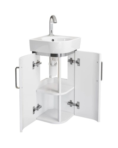 Тумба белый глянец/белый матовый 30х30 см Geberit Renova Compact 862132000