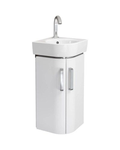 Тумба белый глянец/белый матовый 30х30 см Geberit Renova Compact 862132000