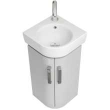 Тумба светло-серый глянец/светло-серый матовый 30х30 см Geberit Renova Compact 862133000