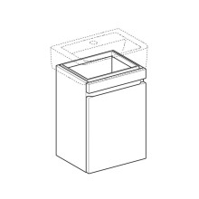 Тумба вяз 41,4 см Geberit Renova Plan 869052000