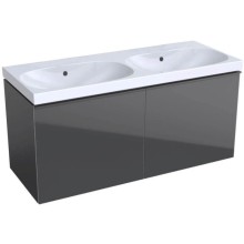 Тумба темно-серый глянец/темно-серый матовый 119 см Geberit Acanto 500.613.JK.2