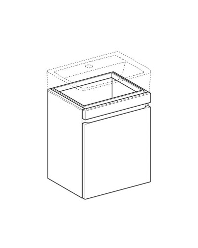 Тумба вяз 48 см Geberit Renova Plan 869552000