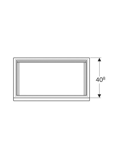 Тумба натуральный дуб 77,6 см Geberit Renova Plan 869853000