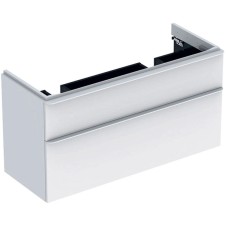 Тумба белый глянец 118,4 см Geberit Smyle Square 500.356.00.1