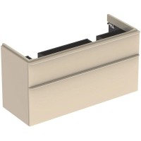 Тумба песочный глянец 118,4 см Geberit Smyle Square 500.356.JL.1