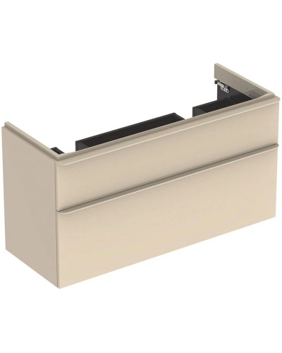 Тумба песочный глянец 118,4 см Geberit Smyle Square 500.356.JL.1