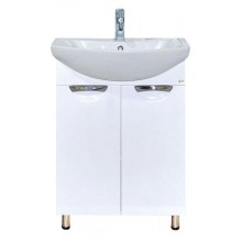 Лаванда - 50 Тумба прямая белая