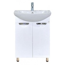 Лаванда - 50 Тумба прямая белая