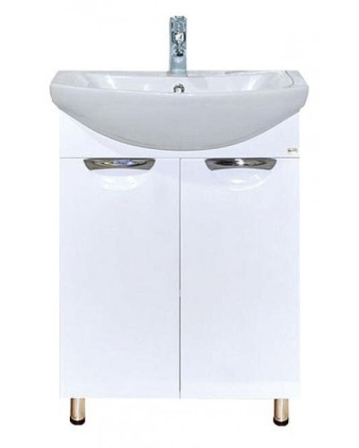 Лаванда - 50 Тумба прямая белая