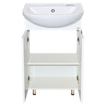 Лаванда - 50 Тумба прямая белая