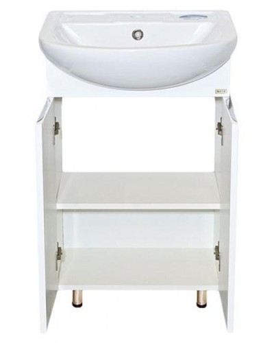 Лаванда - 50 Тумба прямая белая