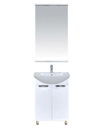 Лаванда - 50 Тумба прямая белая