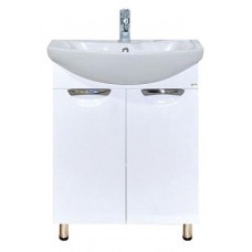 Лаванда - 60 Тумба прямая белая