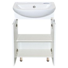 Лаванда - 60 Тумба прямая белая