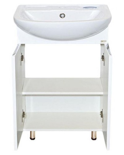 Лаванда - 60 Тумба прямая белая