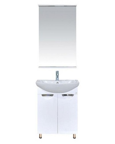 Лаванда - 60 Тумба прямая белая