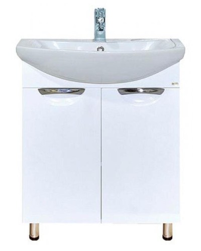 Лаванда - 70 Тумба прямая белая