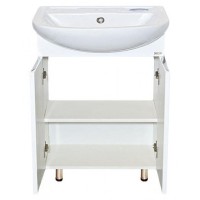 Лаванда - 70 Тумба прямая белая