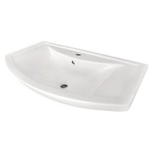 Лаванда - 80 Тумба прямая белая