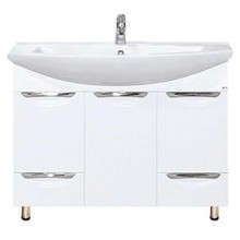 Лаванда -105 Тумба с 2 ящ. белая