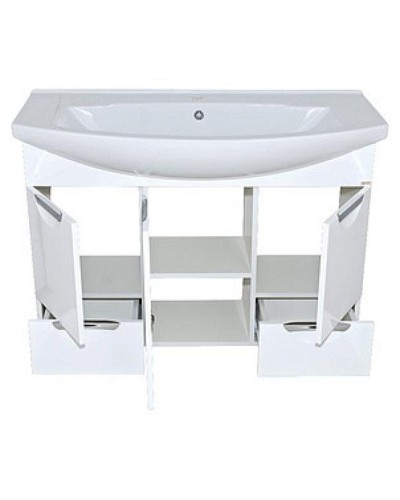 Лаванда -105 Тумба с 2 ящ. белая