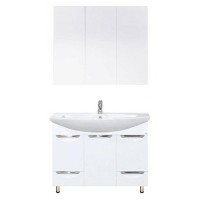 Лаванда -105 Тумба с 2 ящ. белая