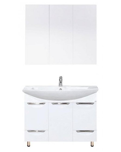 Лаванда -105 Тумба с 2 ящ. белая