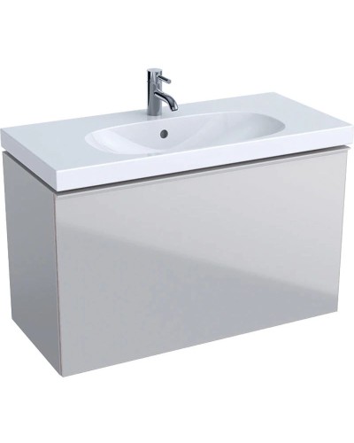 Тумба песочный глянец/песочный матовый 89 см Geberit Acanto 500.616.JL.2