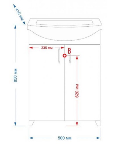 Ладога - 50 Тумба прямая