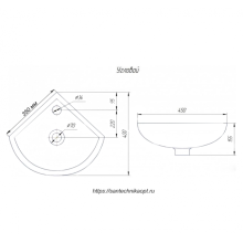 Малютка - 30*30 Тумба угловая