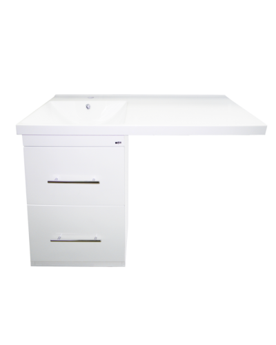 Мексика - 50 Тумба под стиральную машину белая эмаль