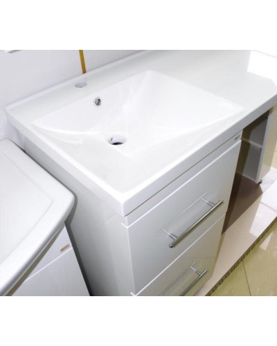 Мексика - 50 Тумба под стиральную машину белая эмаль