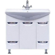 Орхидея - 85 Тумба 2 ящ. белая эмаль