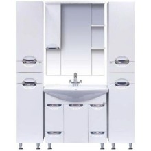 Орхидея - 85 Тумба 2 ящ. белая эмаль