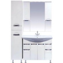 Орхидея- 105 Тумба 2 ящ. белая эмаль