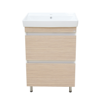 Слим - 50 тумба напольная (ЛДСП/2 ящ.)