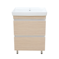 Слим - 60 тумба напольная (ЛДСП/2 ящ.)