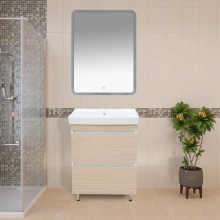 Слим - 60 тумба напольная (ЛДСП/2 ящ.)