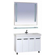 София -120 Тумба прямая белая эмаль