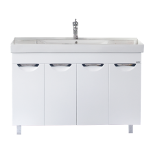 София -120 Тумба прямая белая эмаль