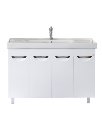 София -120 Тумба прямая белая эмаль