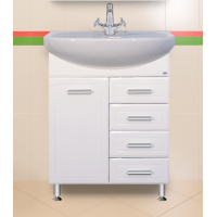 Стелла - 65 Тумба с  4 ящ.  Б/К вертик.